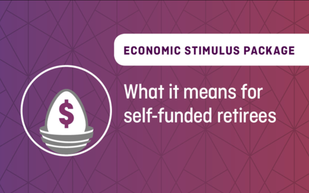 Economic stimulus for self-funded retirees